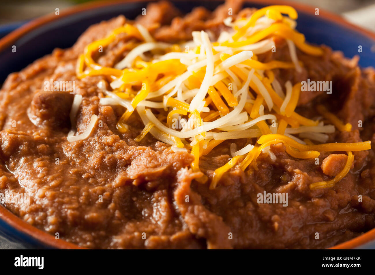 Cooked mashed pinto beans fried hires stock photography and images Alamy