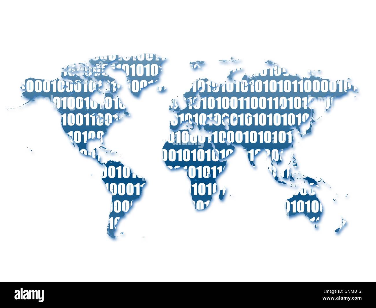 Blue maps Cut Out Stock Images & Pictures - Alamy