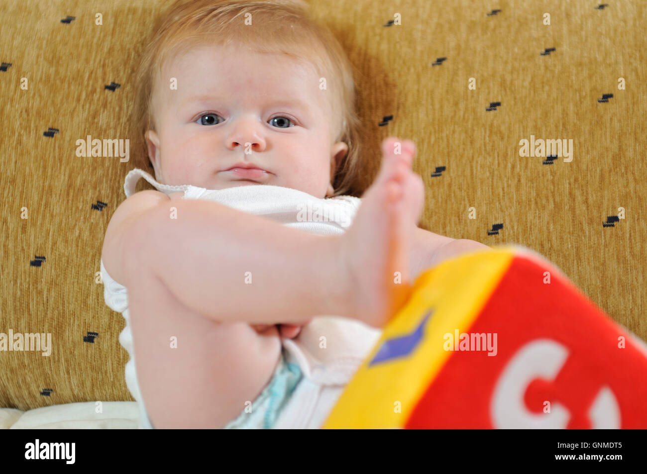 cute little baby closeup portrait Stock Photo - Alamy