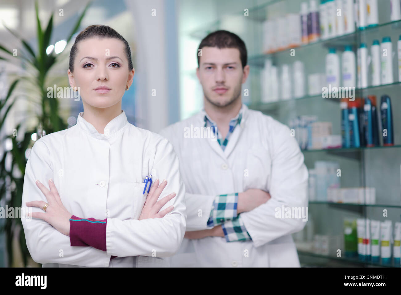 pharmacy drugstore people team Stock Photo - Alamy