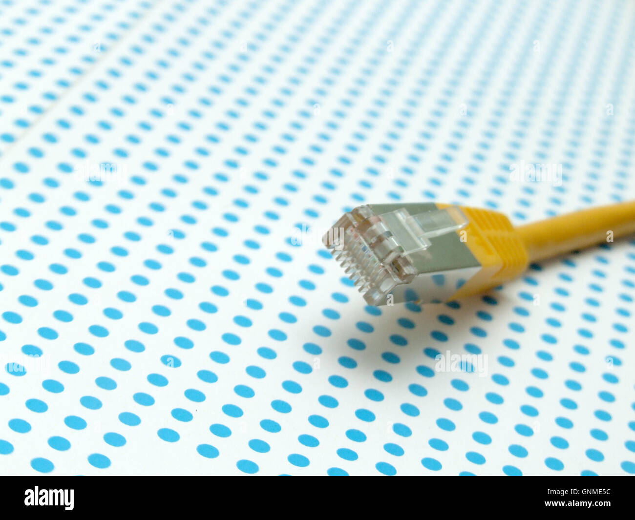 yellow cable Stock Photo Alamy