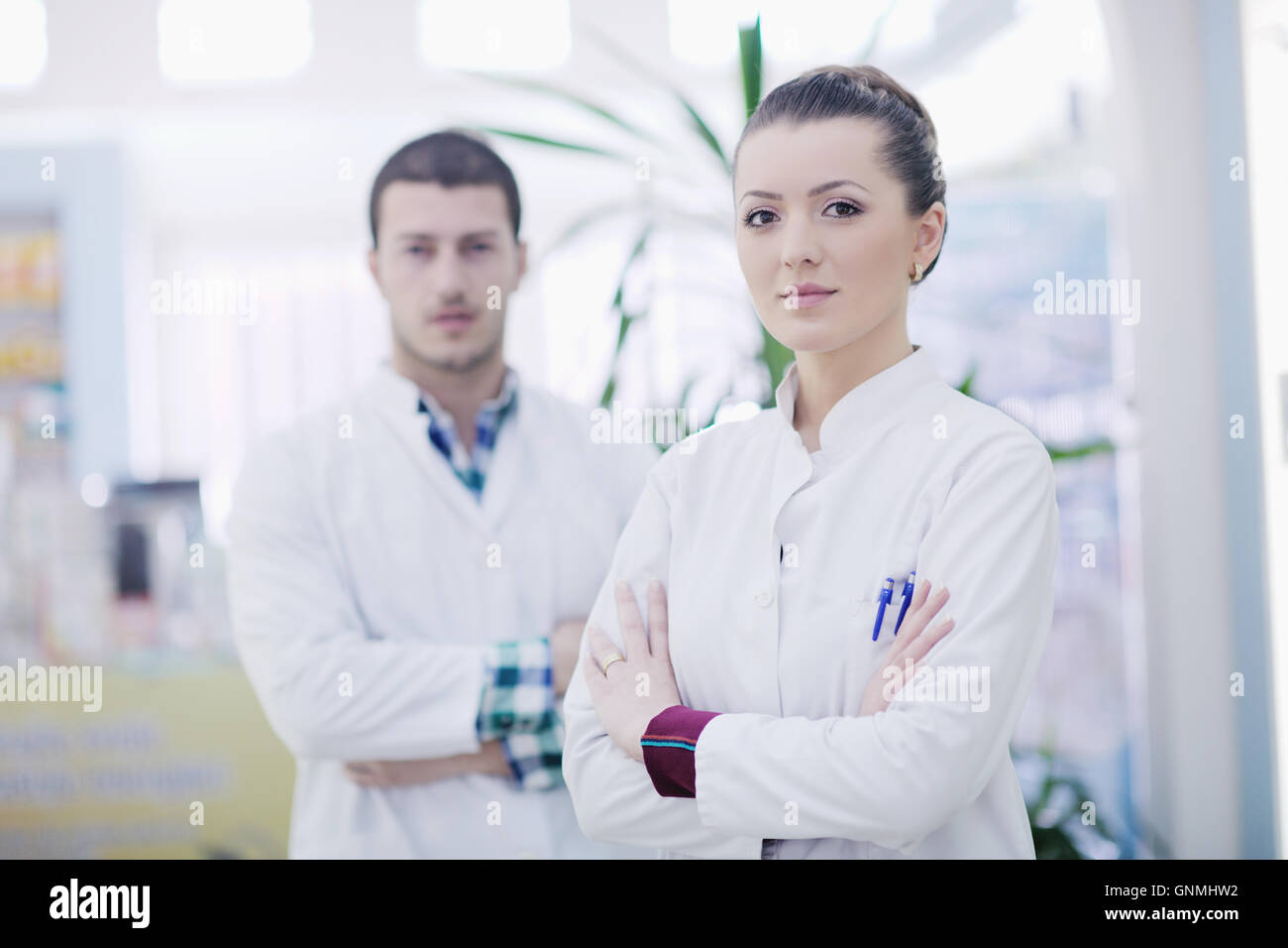 pharmacy drugstore people team Stock Photo - Alamy