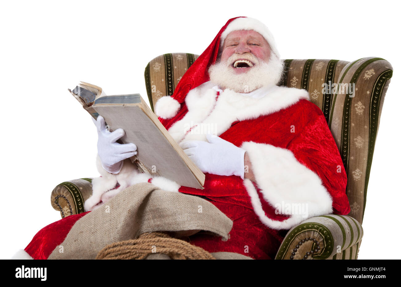Santa claus book hi-res stock photography and images - Alamy