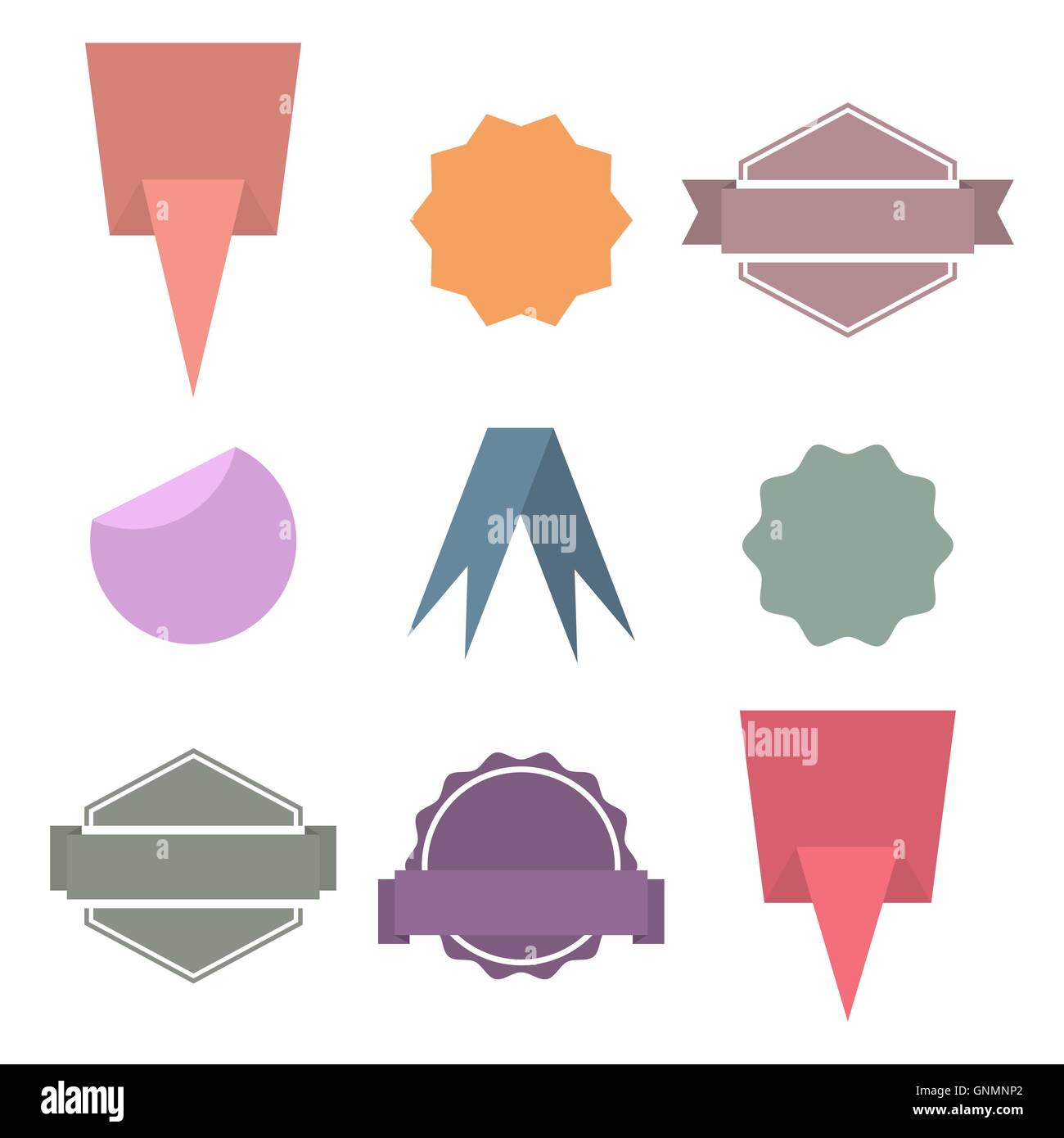Set Paper Design Elements Vector Illustration Stock Vector Image Art set-paper-design-elements-vector-illustration-stock-vector-image-art