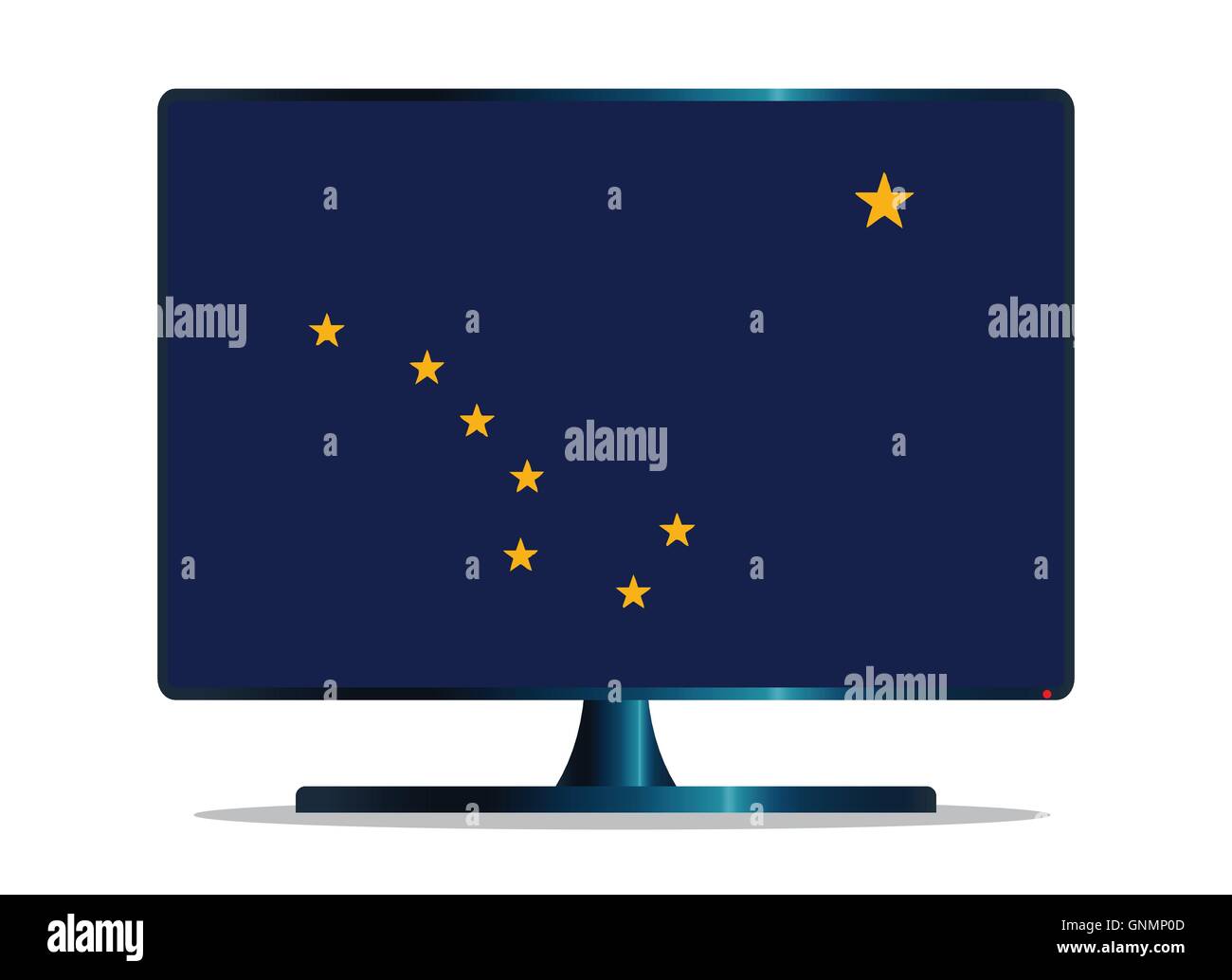 Alaska state flag hi-res stock photography and images - Alamy