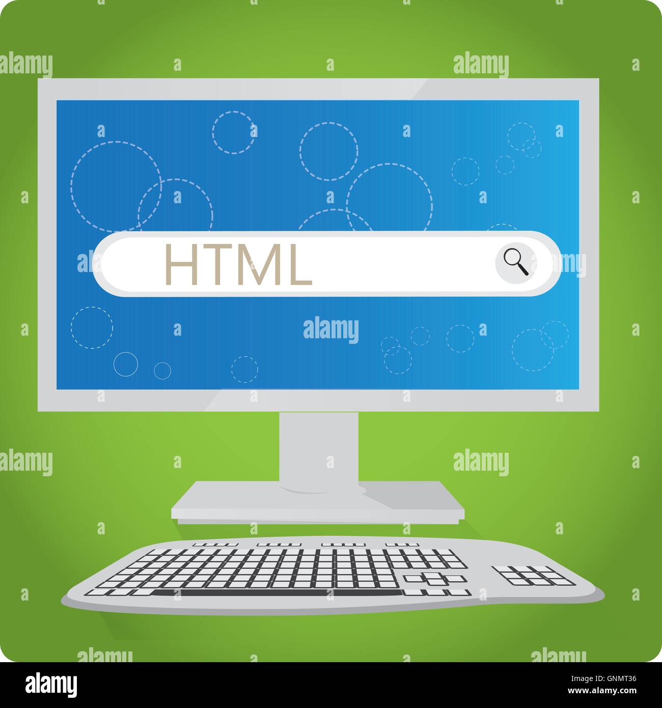 HTML, web design, Programming language, Vector illustration Stock ...