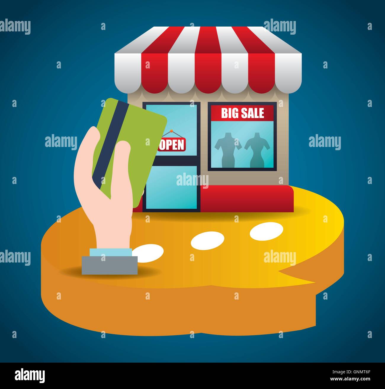 shopping market shop store icon set Stock Vector Image & Art - Alamy
