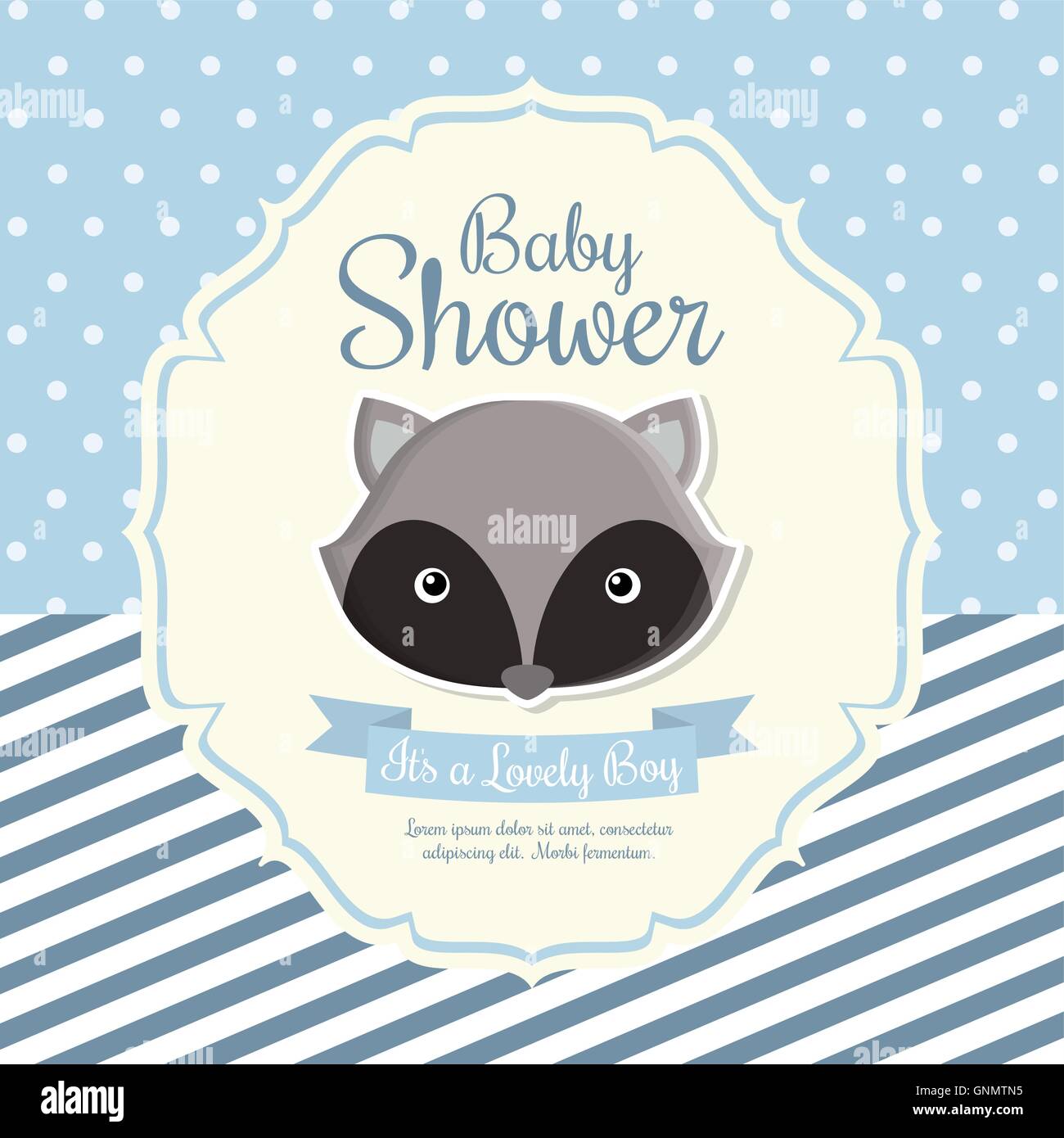 baby shower card design Stock Vector Image & Art - Alamy