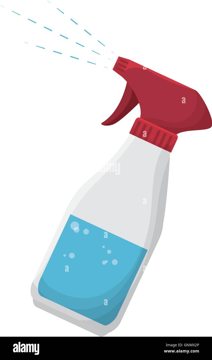 cleaning products spray bottle Stock Vector Image & Art - Alamy