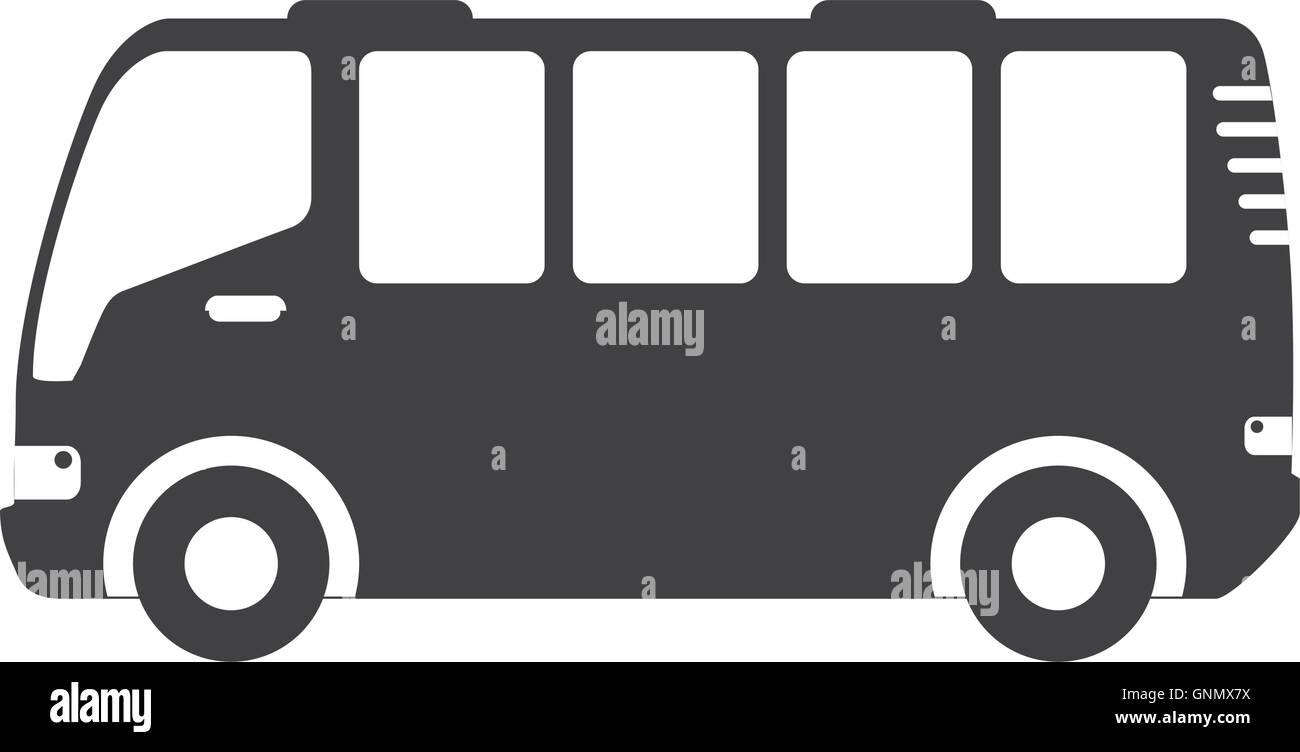 bus transport vehicle Stock Vector Image & Art - Alamy