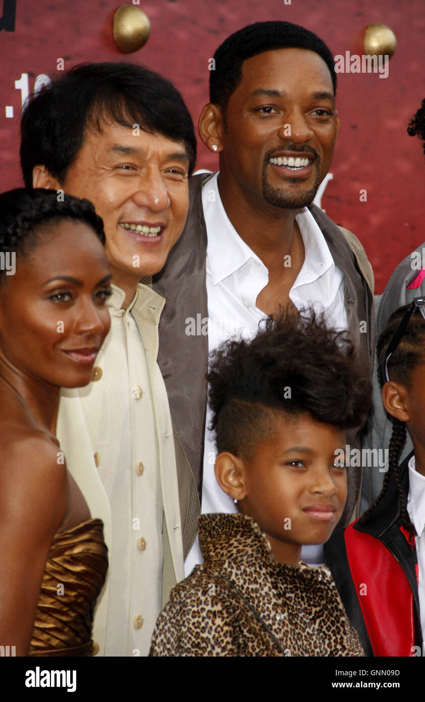 Jackie Chan And His Family
