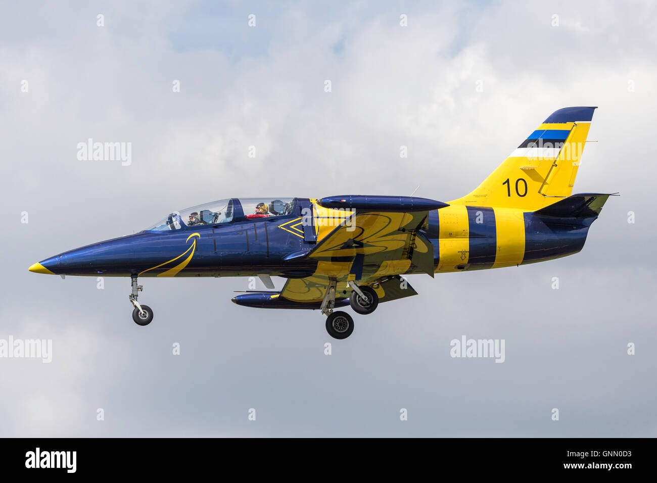 Estonian Air Force Aero Vodochody L39 Albatross jet training aircraft Stock Photo Alamy