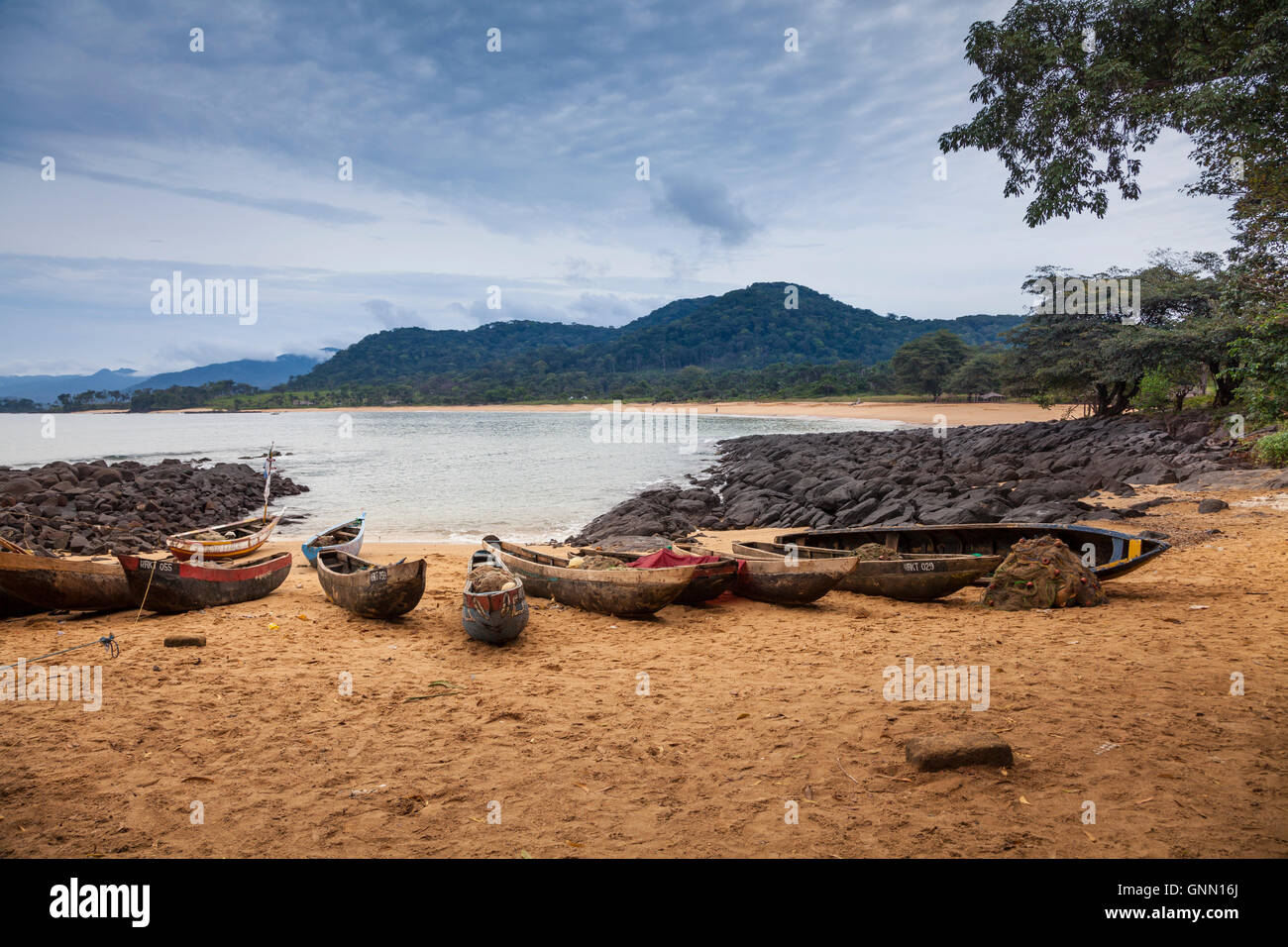 Sierra Leone, Banana Island, Africa Stock Photo Alamy