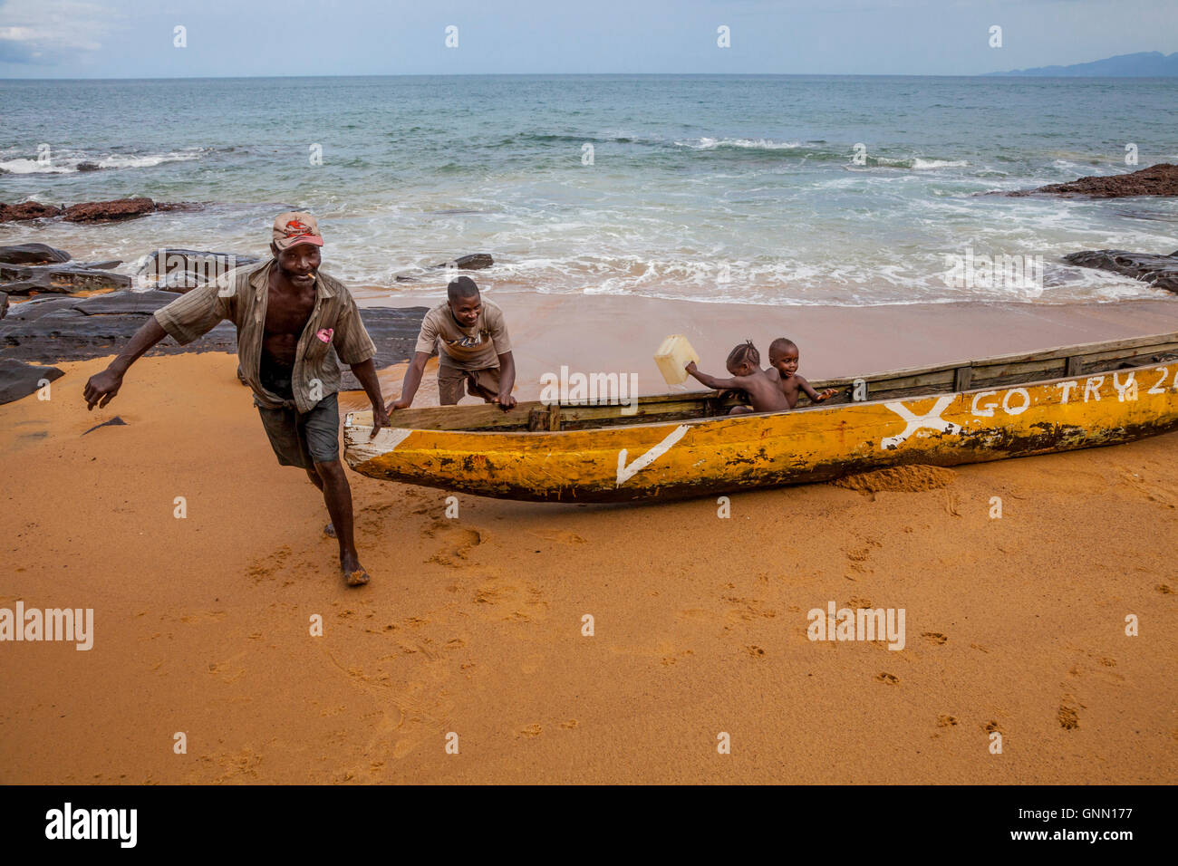 Sierra Leone, Banana Island, Africa Stock Photo Alamy