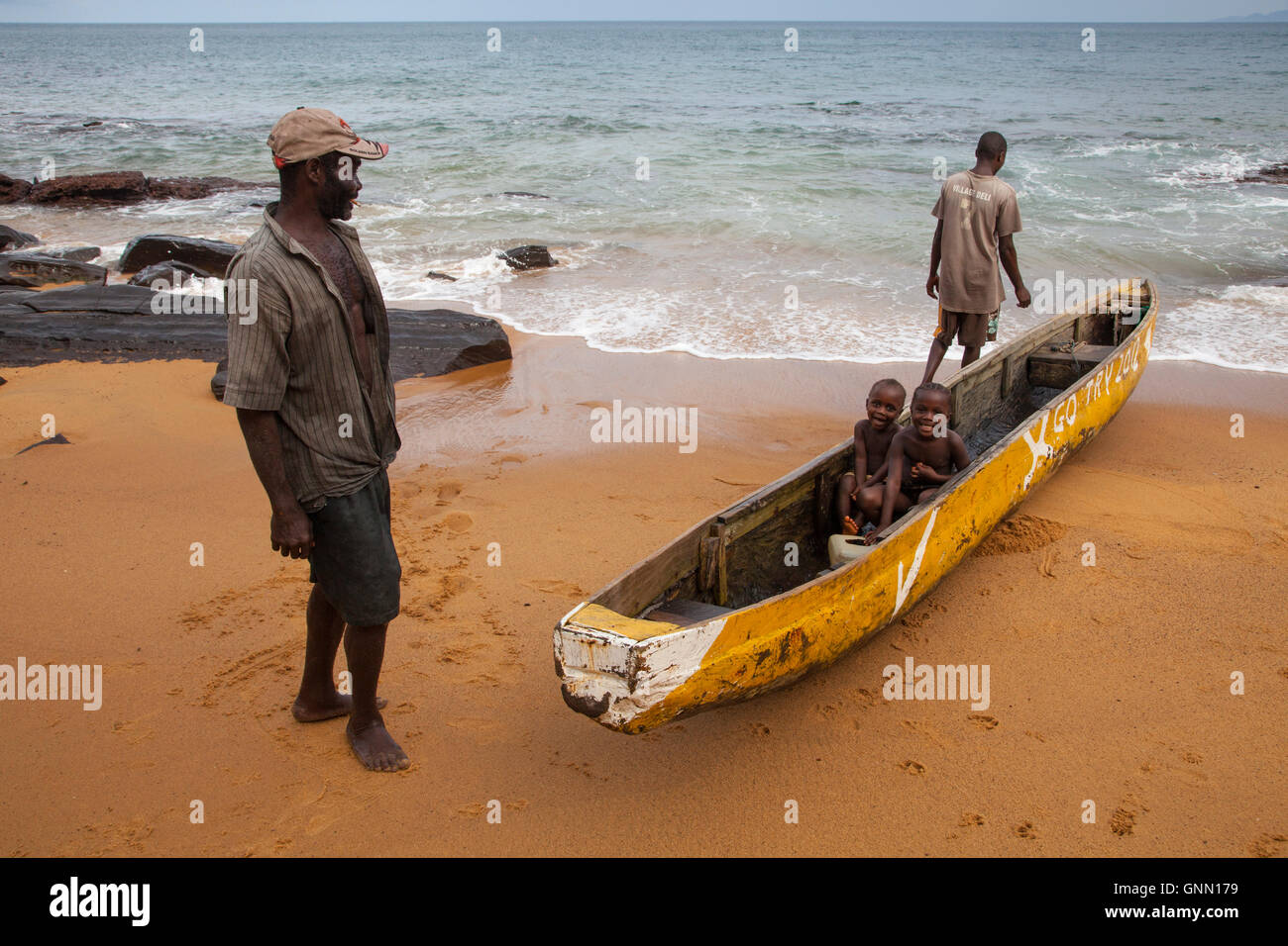 Sierra Leone, Banana Island, Africa Stock Photo Alamy