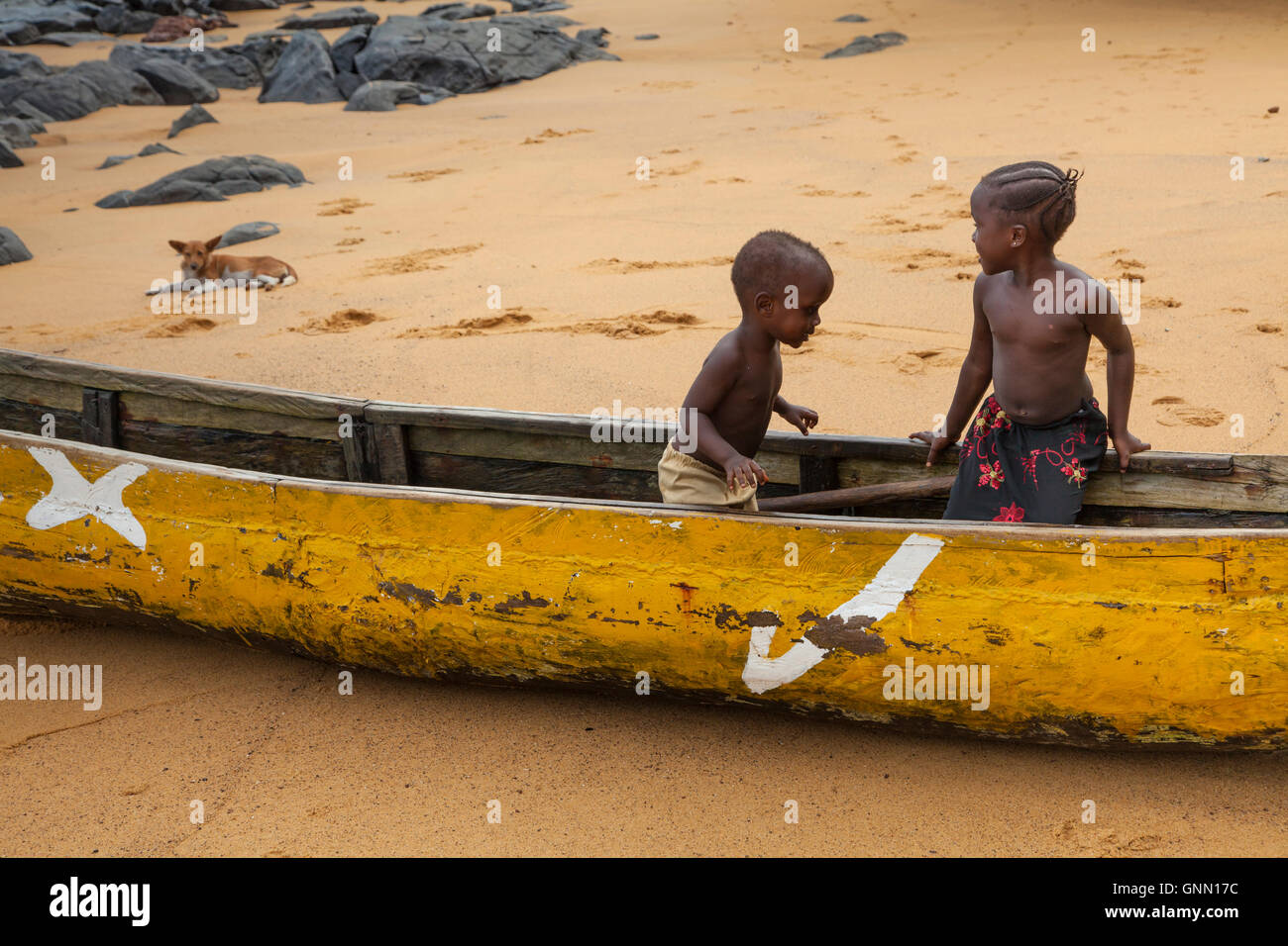 Sierra Leone, Banana Island, Africa Stock Photo Alamy