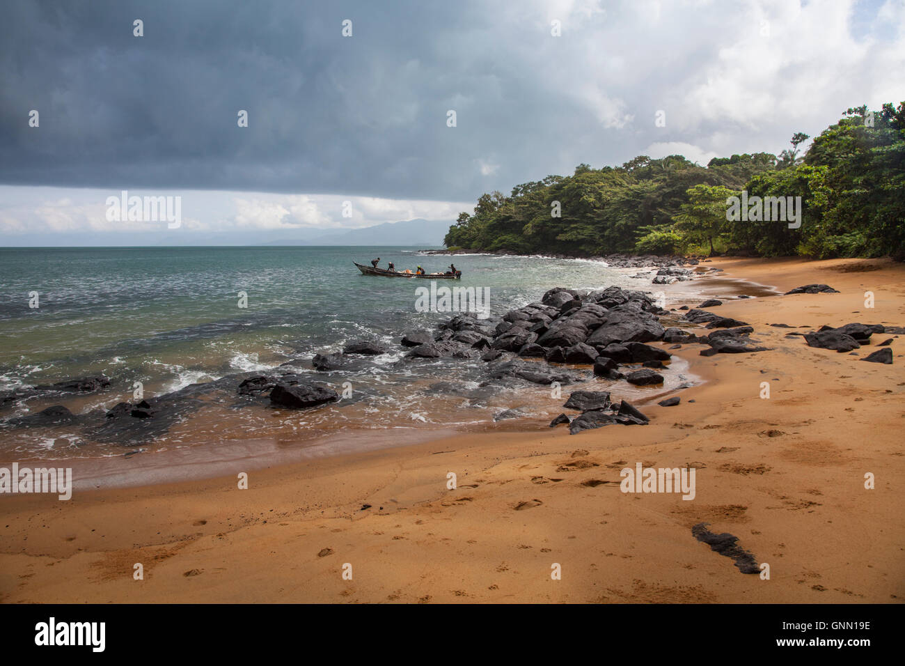 Sierra Leone, Banana Island, Africa Stock Photo Alamy