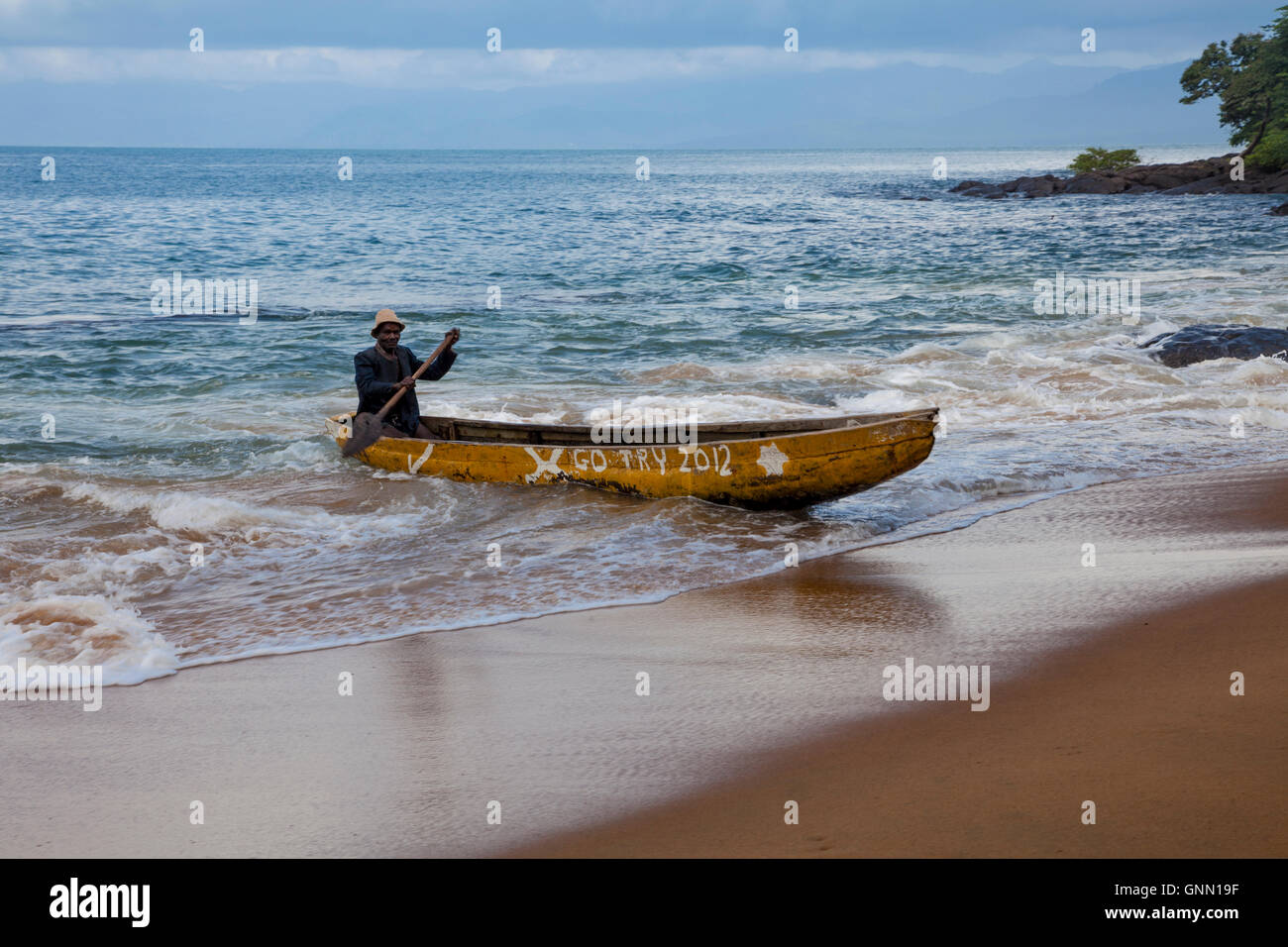 Sierra Leone, Banana Island, Africa Stock Photo Alamy