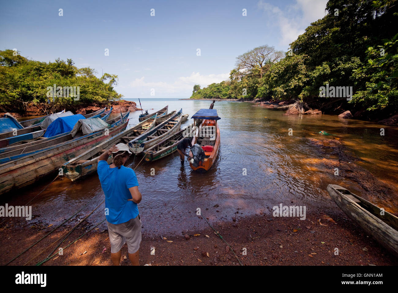 Sierra Leone, Banana Island, Africa Stock Photo Alamy