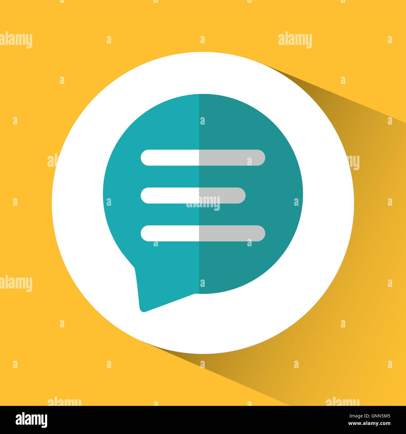 bubble message social media design Stock Vector Image & Art - Alamy