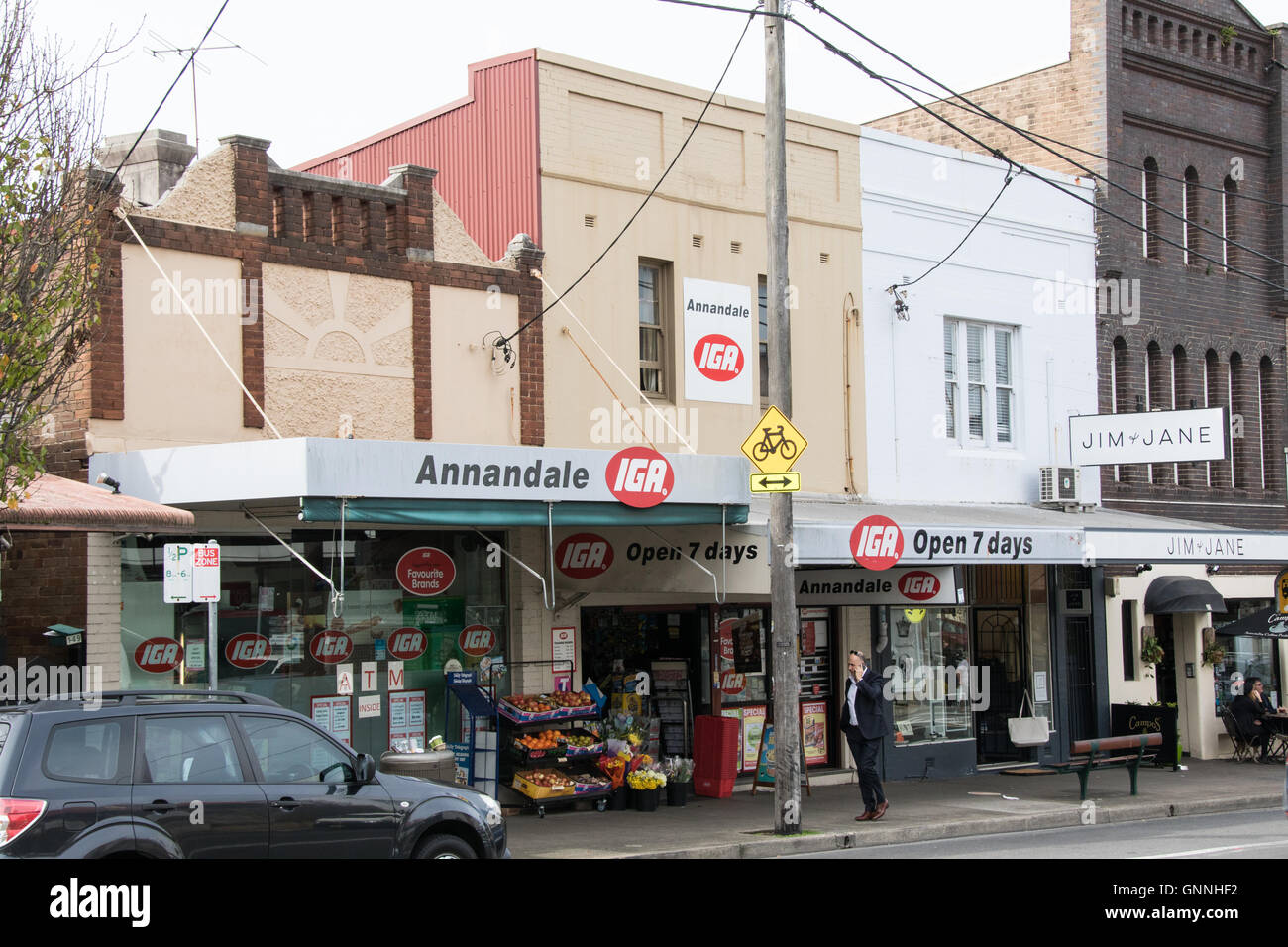Annandale village shop in the innerwest of Sydney, Australia Stock