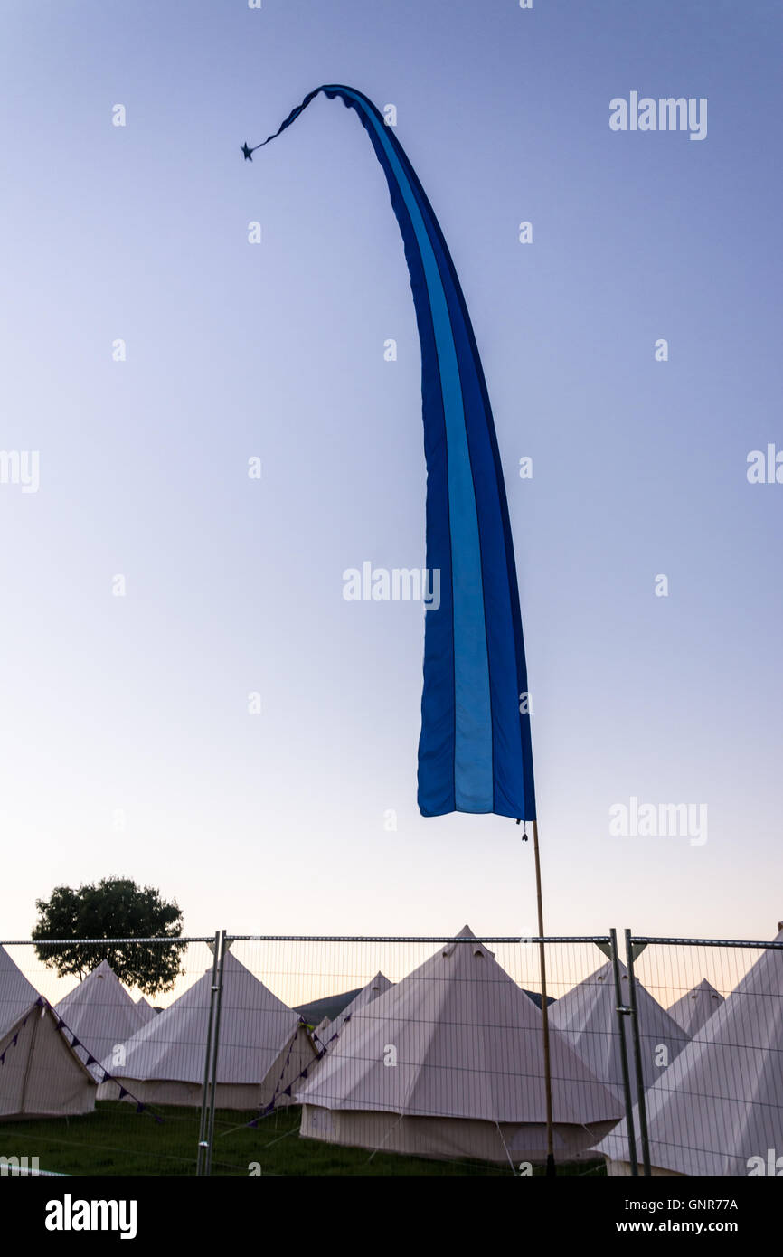 Festival No.6 Music Festival in Portmeirion Village, Gwynedd, Wales, UK Stock Photo