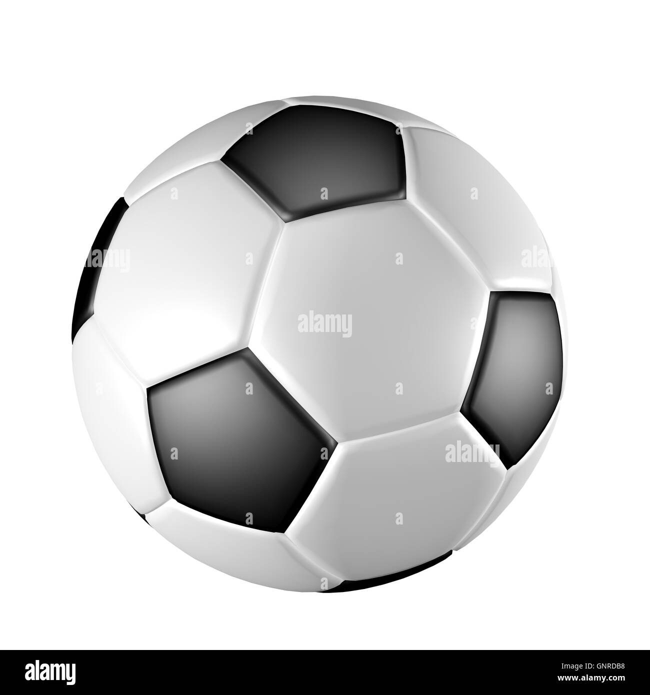 soccer ball isolated on white Stock Photo - Alamy