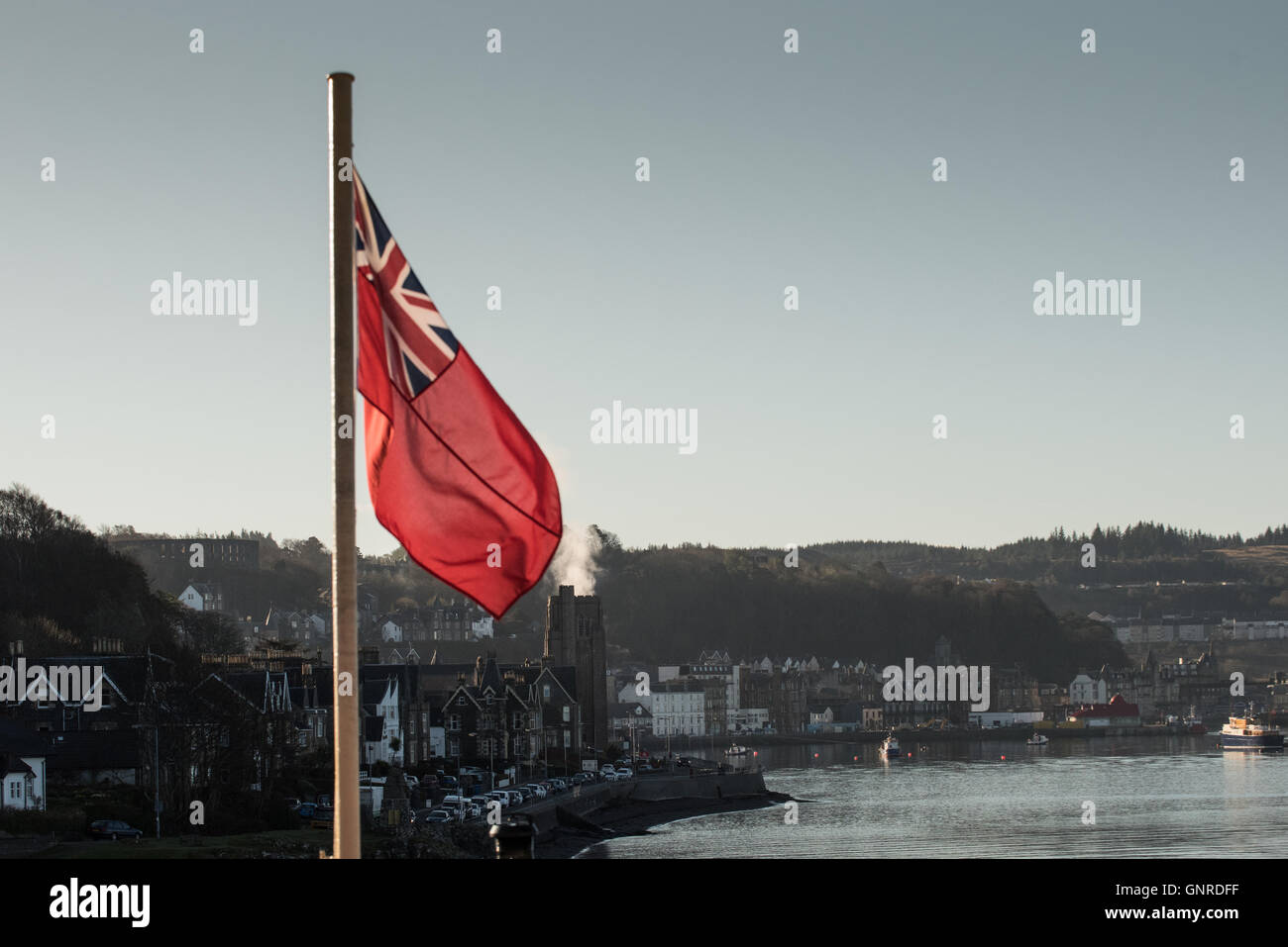 Corran, Great Britain, views of the city Stock Photo