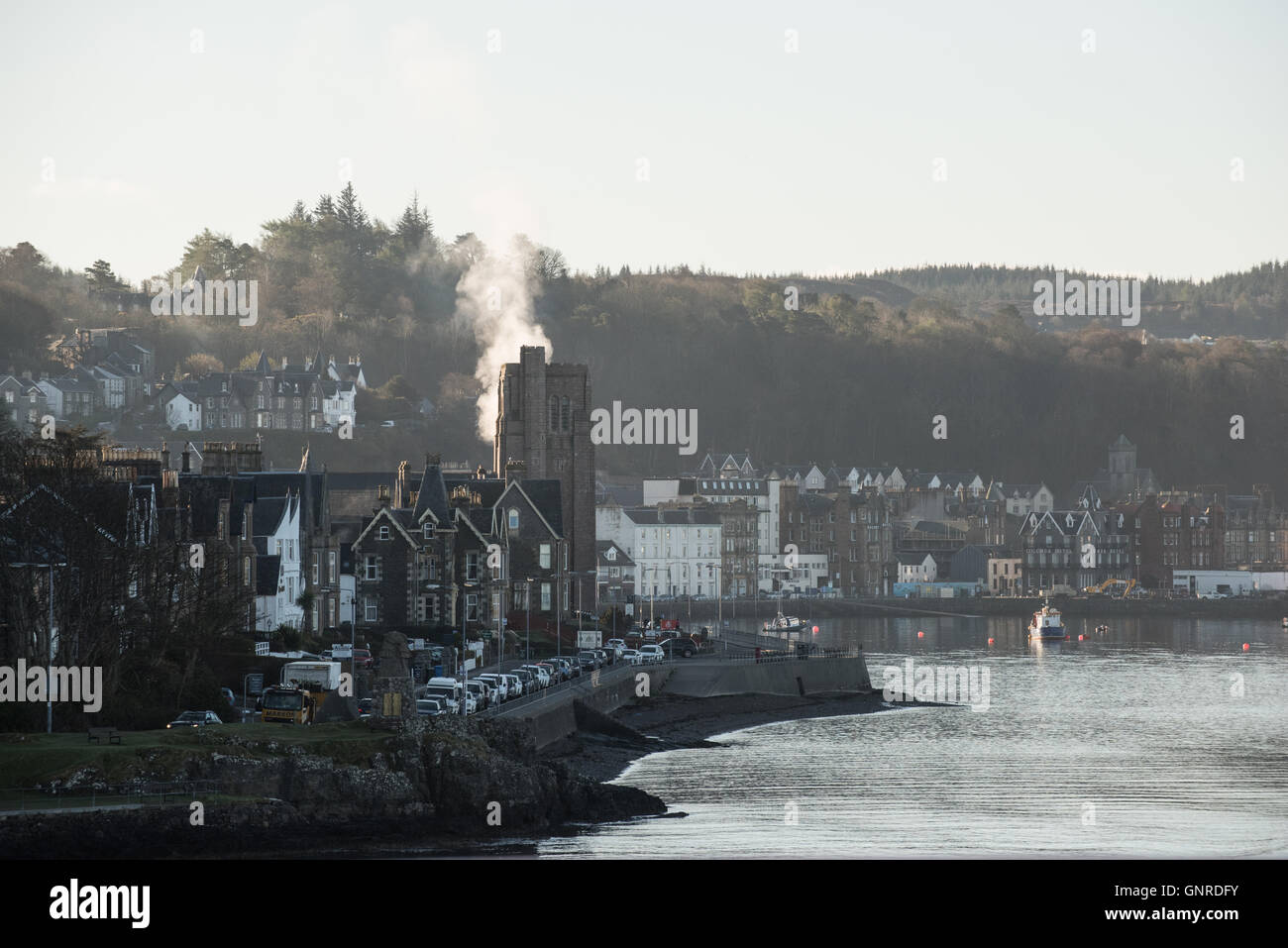 Corran, Great Britain, views of the city Stock Photo