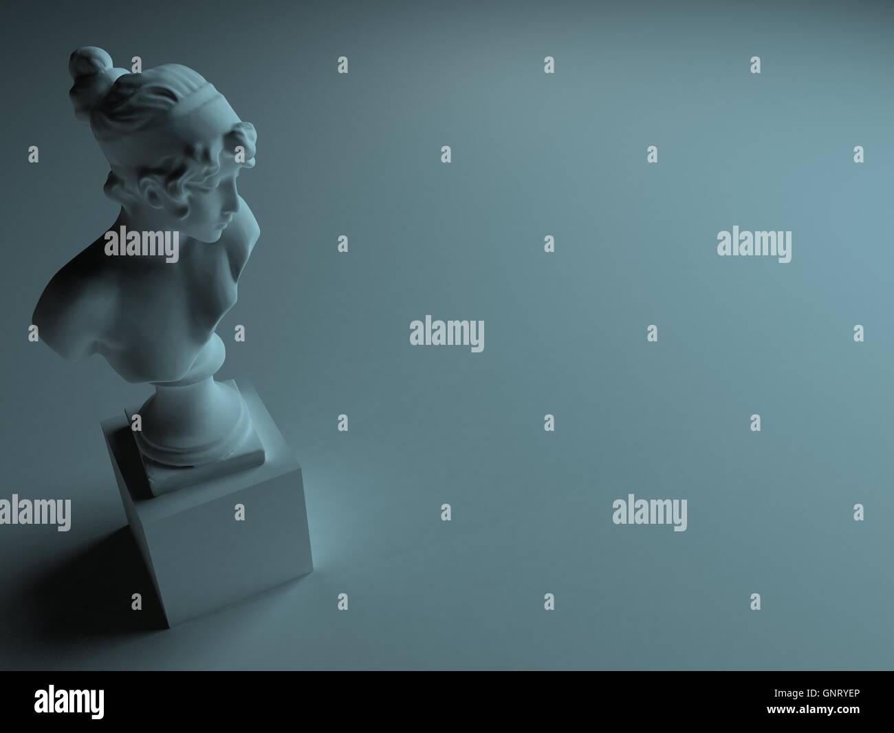 3D Design for wallpaper - Devid Icon Stock Photo