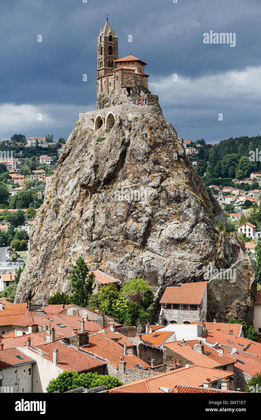 Lais Puzzle – 1000 Teile Stadtbild Puy-en-Velay, Frankreich, Auvergne-Rhône-Alpes Region