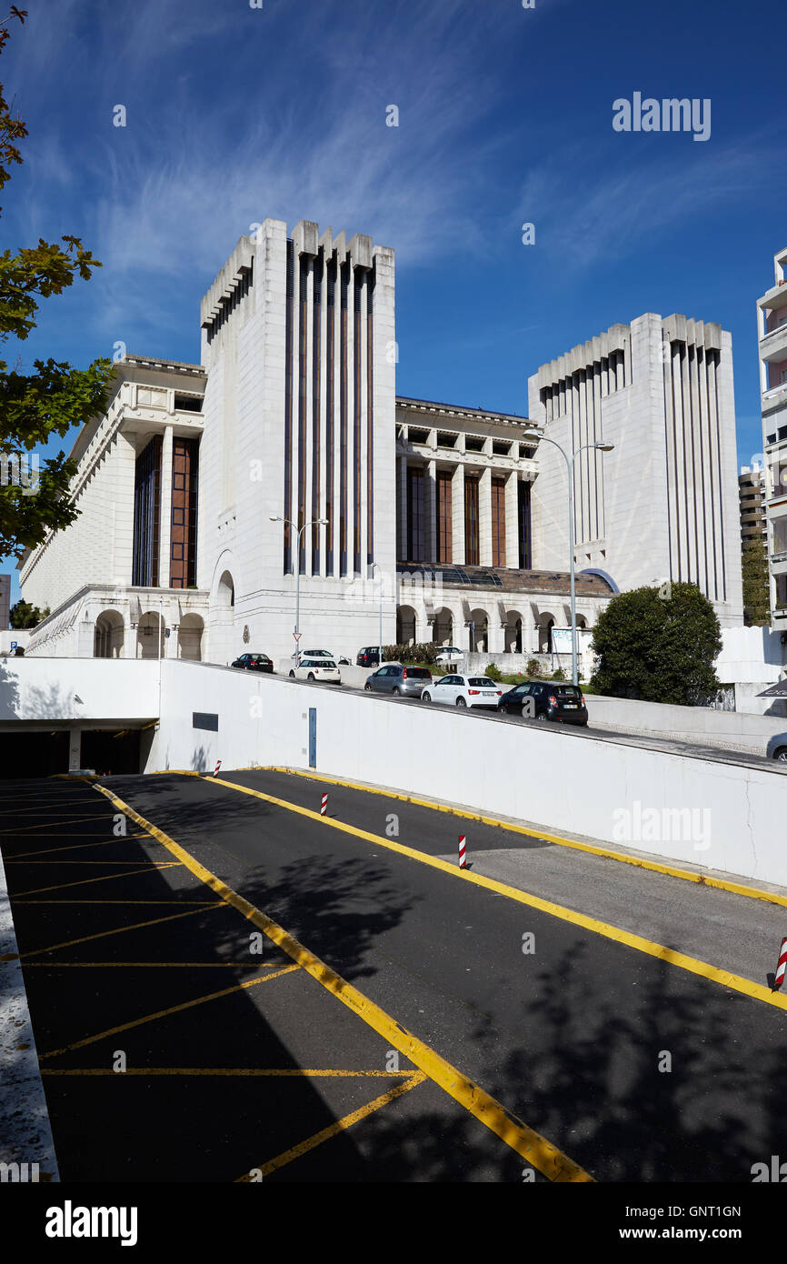 Lisbon, Portugal, headquarters of the National Savings Bank Caixa Geral