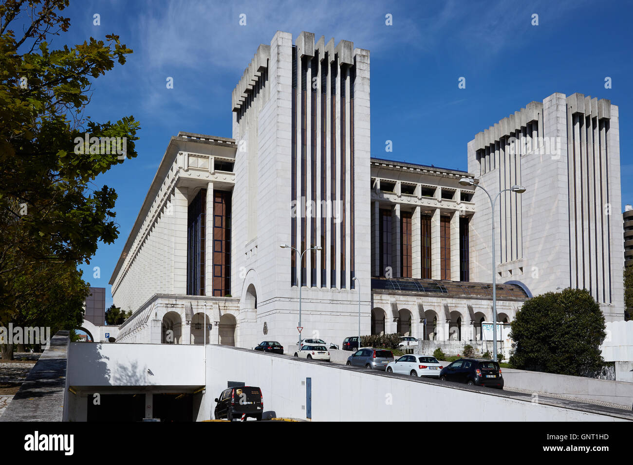 Lisbon, Portugal, headquarters of the National Savings Bank Caixa Geral