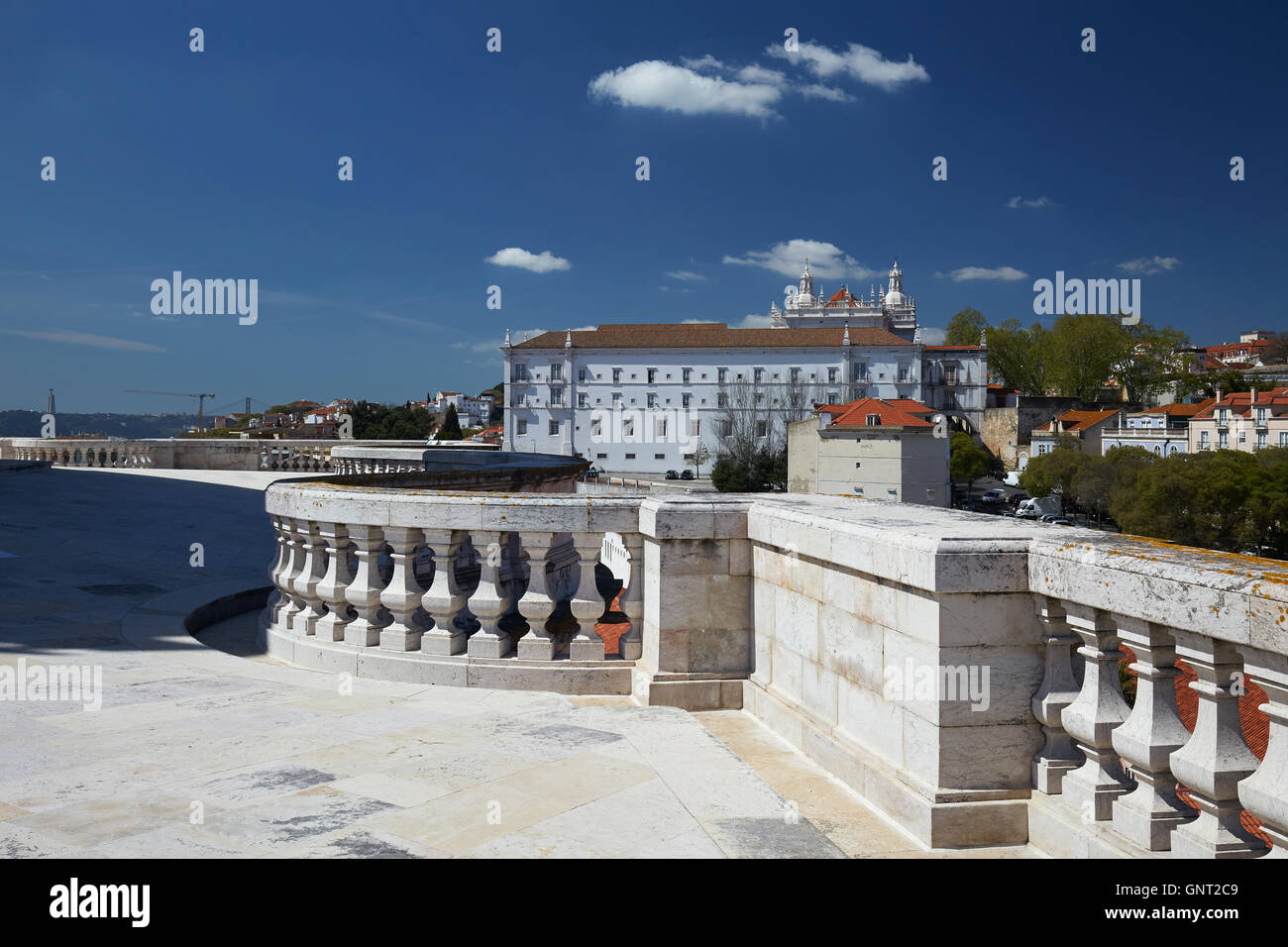 Lisbon, Portugal, views over the Alfama district Stock Photo
