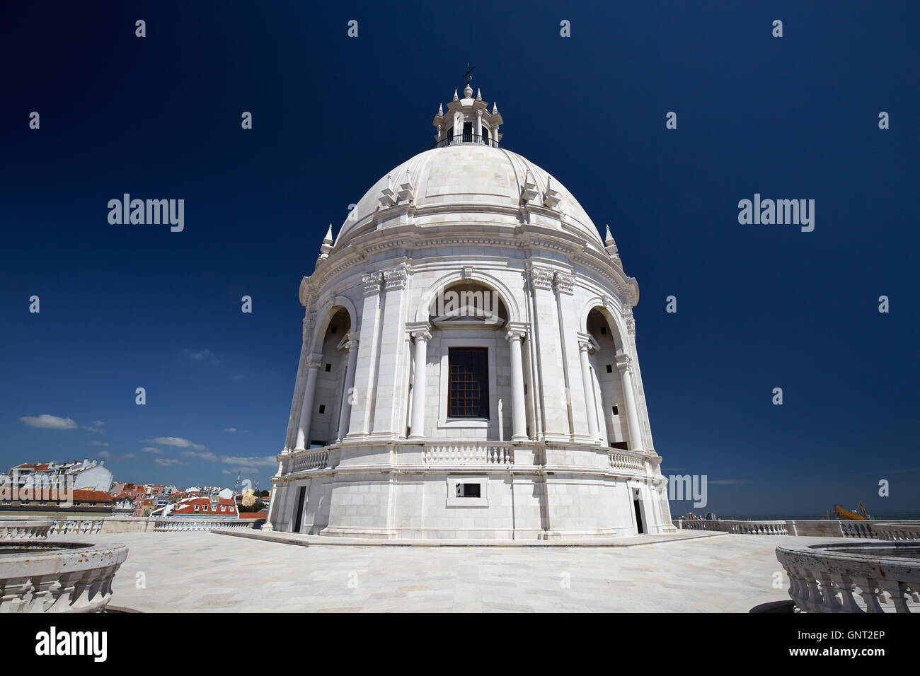 Lisbon, Portugal, the dome of the National Pantheon Stock Photo