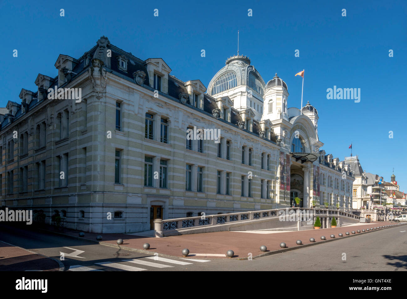 Palais Lumiere, Evian-les Bains, Haute-Savoie, France Stock Photo