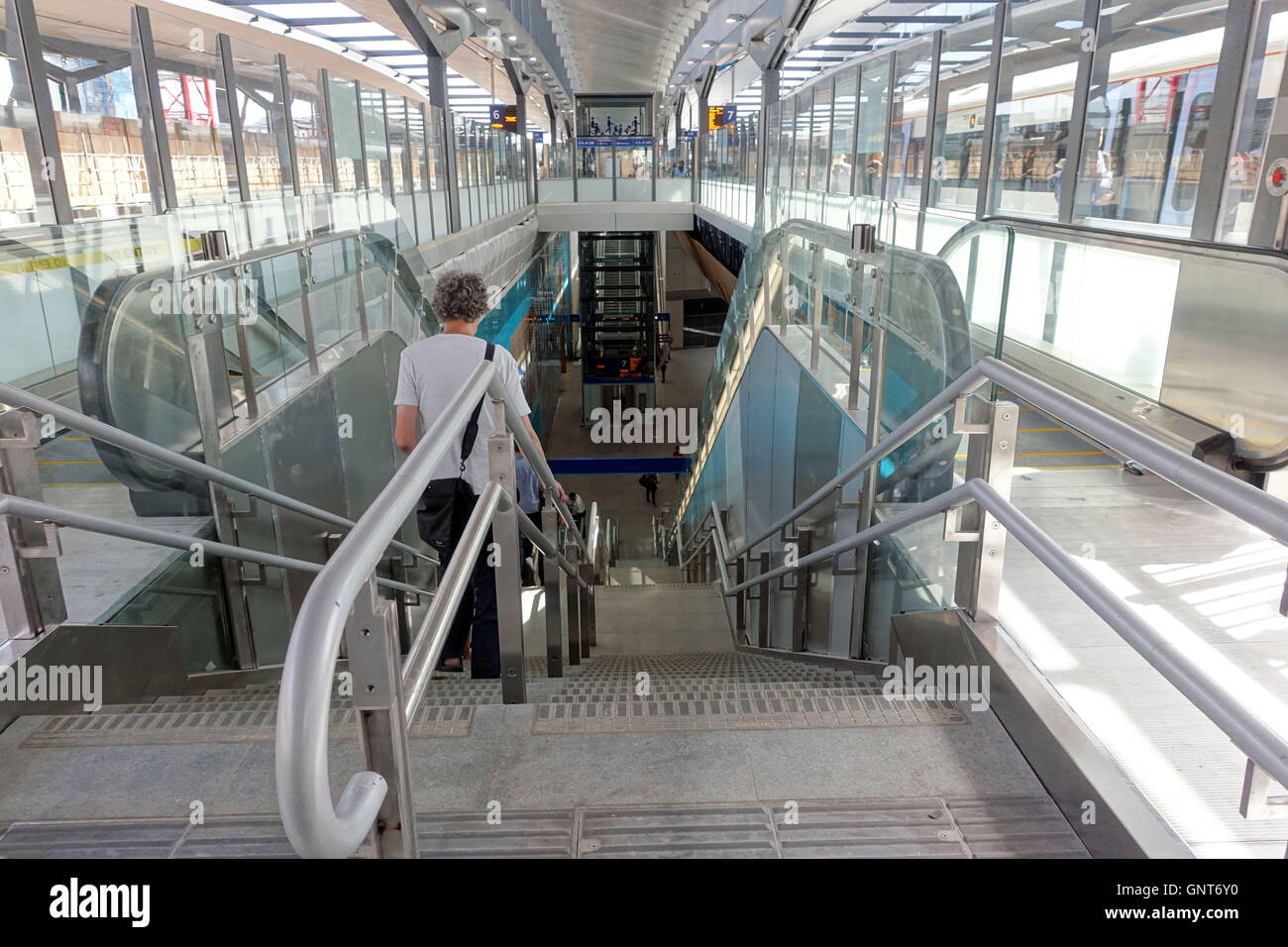 New concourse and platforms at London Bridge Station opened August 2016, London EDITORIAL USE ONLY Stock Photo