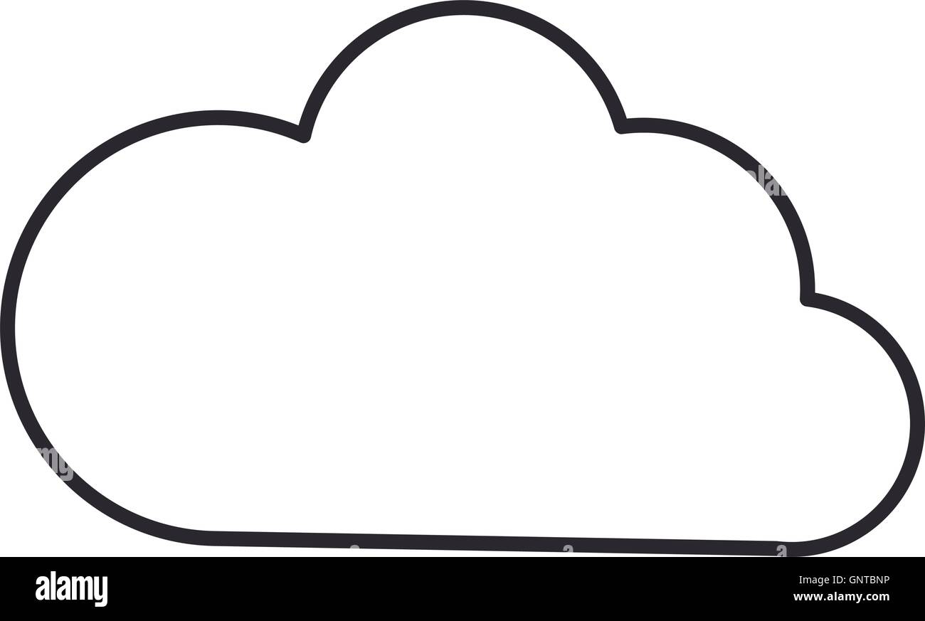 cloud weather sky design Stock Vector Image & Art - Alamy