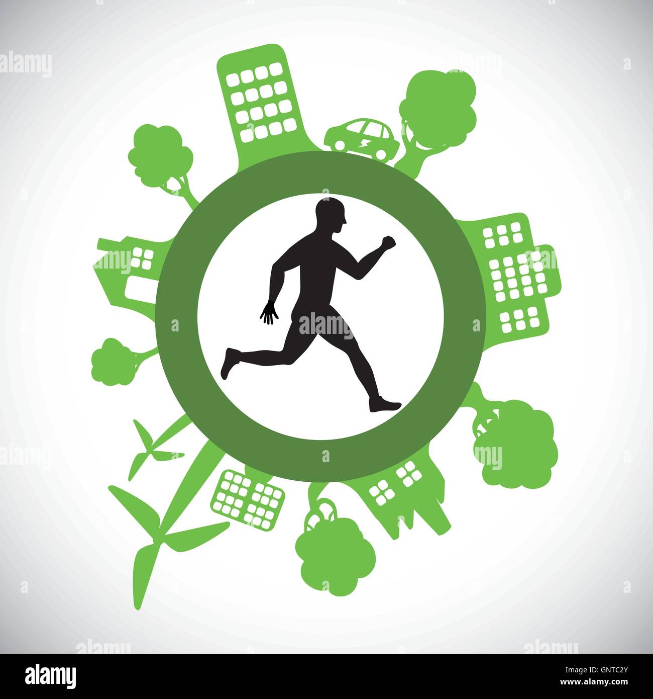 runner athlete running design Stock Vector Image & Art - Alamy