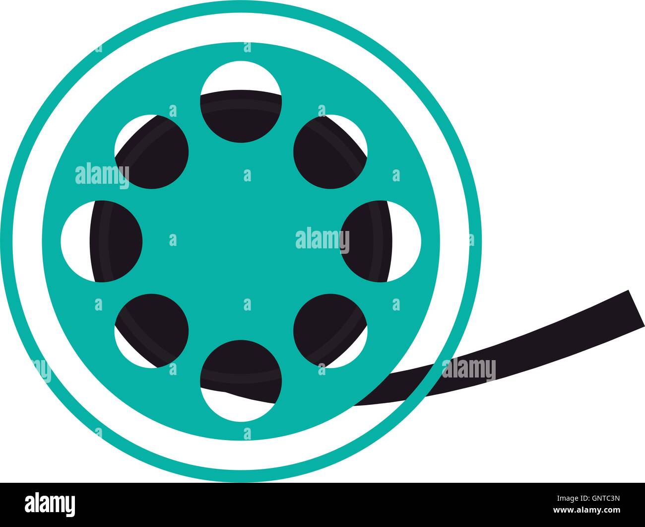 film reel cinema movie design Stock Vector Image & Art Alamy