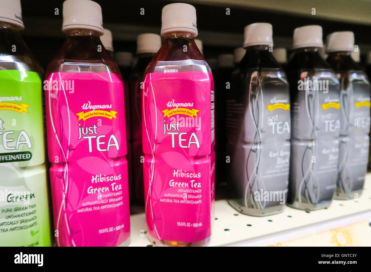 Store Brand Tea at Wegmans Grocery Store, Westwood, Massachusetts, USA