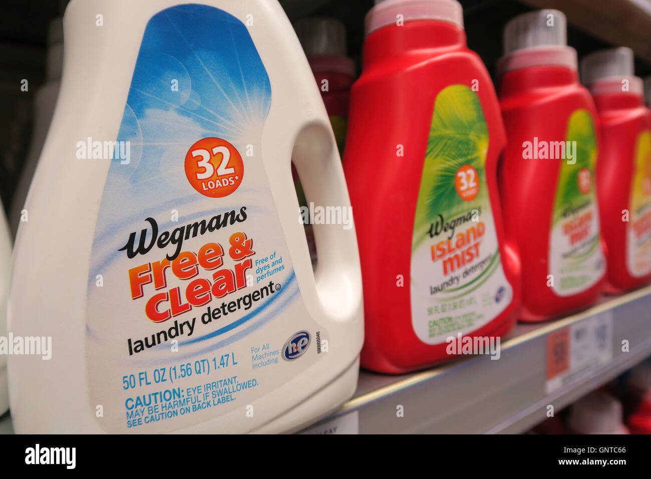 Laundry Detergents, Wegmans Grocery Store, Westwood, Massachusetts, USA