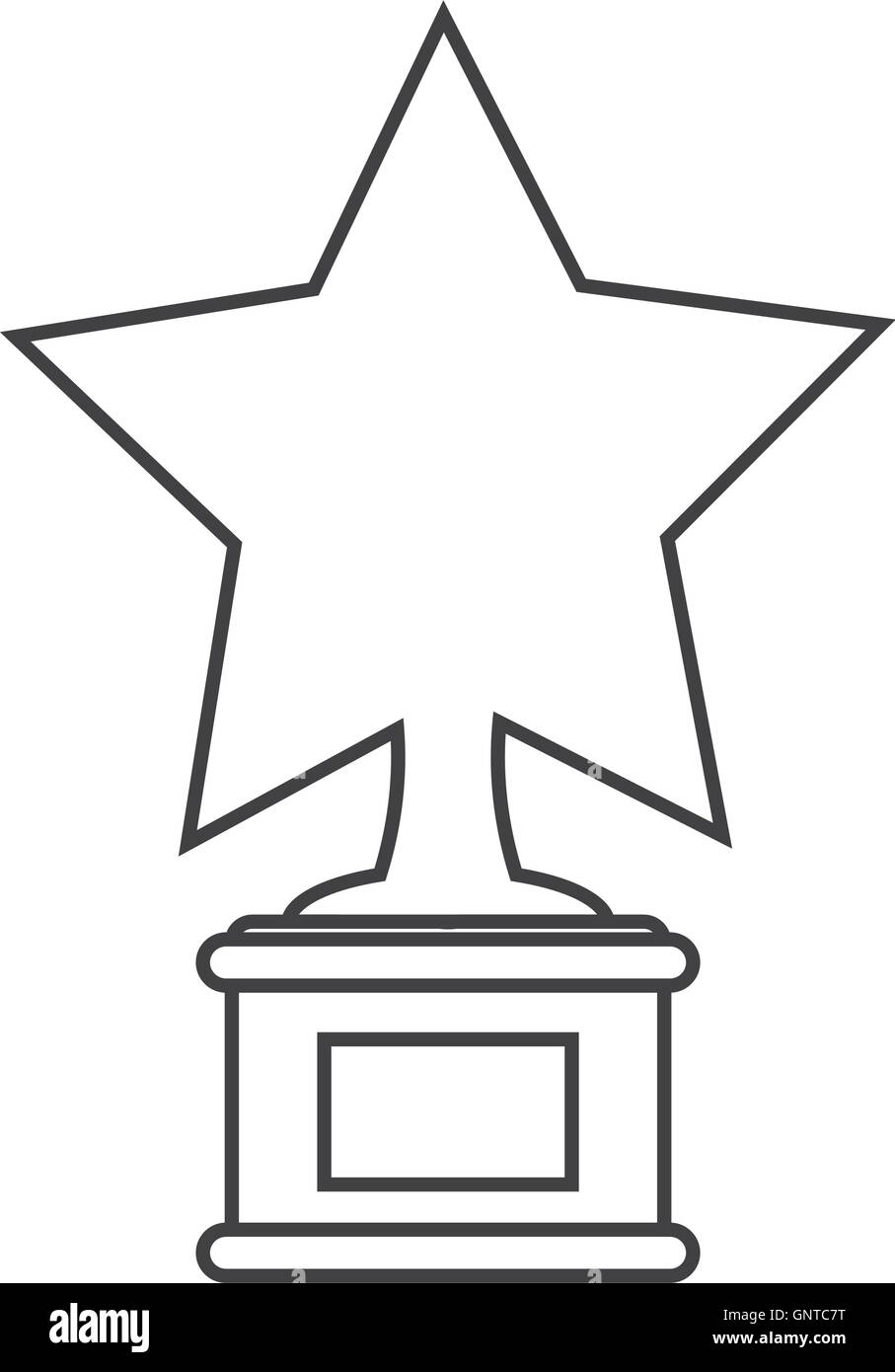 star trophy winner cinema design Stock Vector Image & Art - Alamy