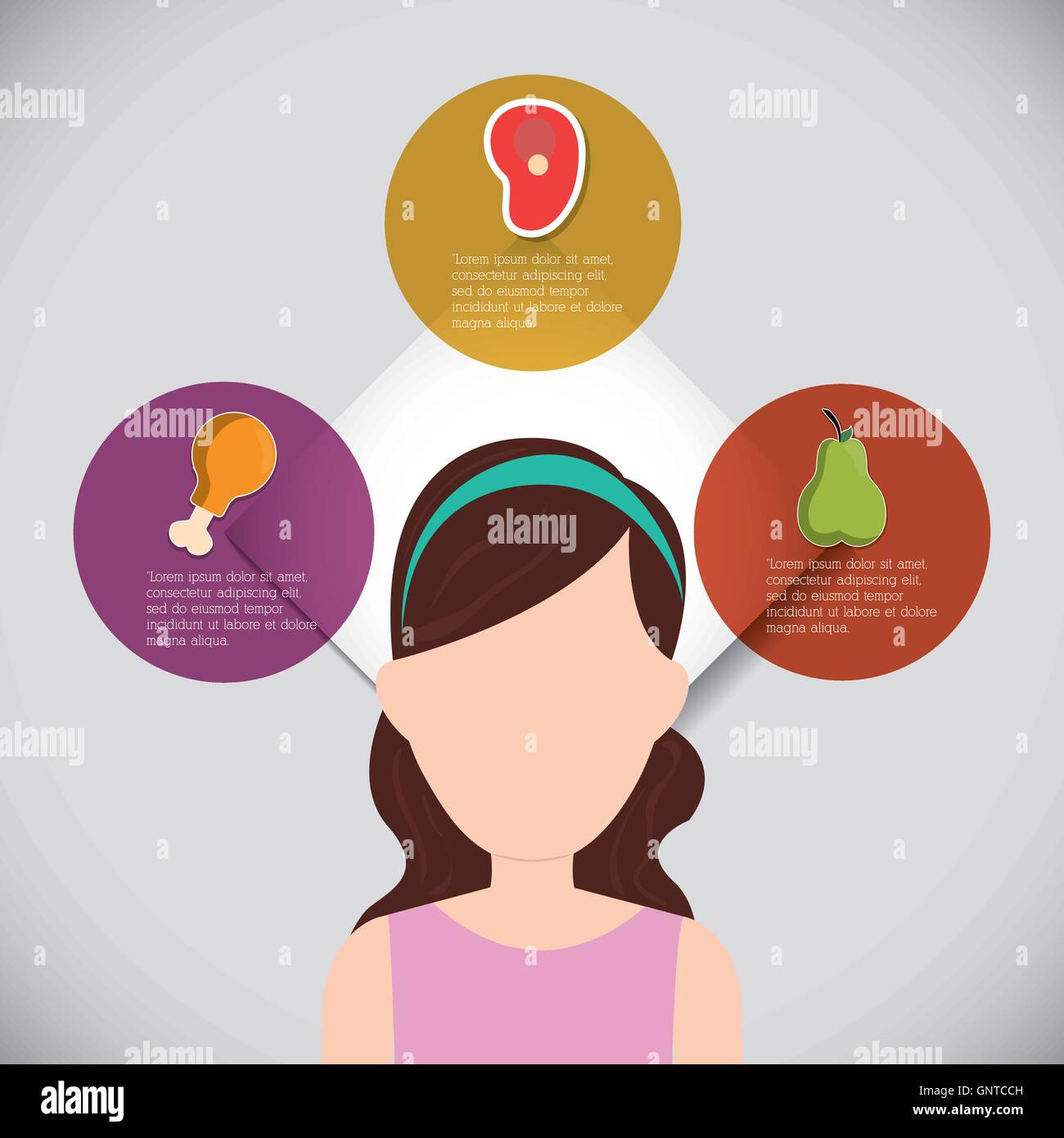 woman girl healthy lifestyle design Stock Vector Image & Art - Alamy