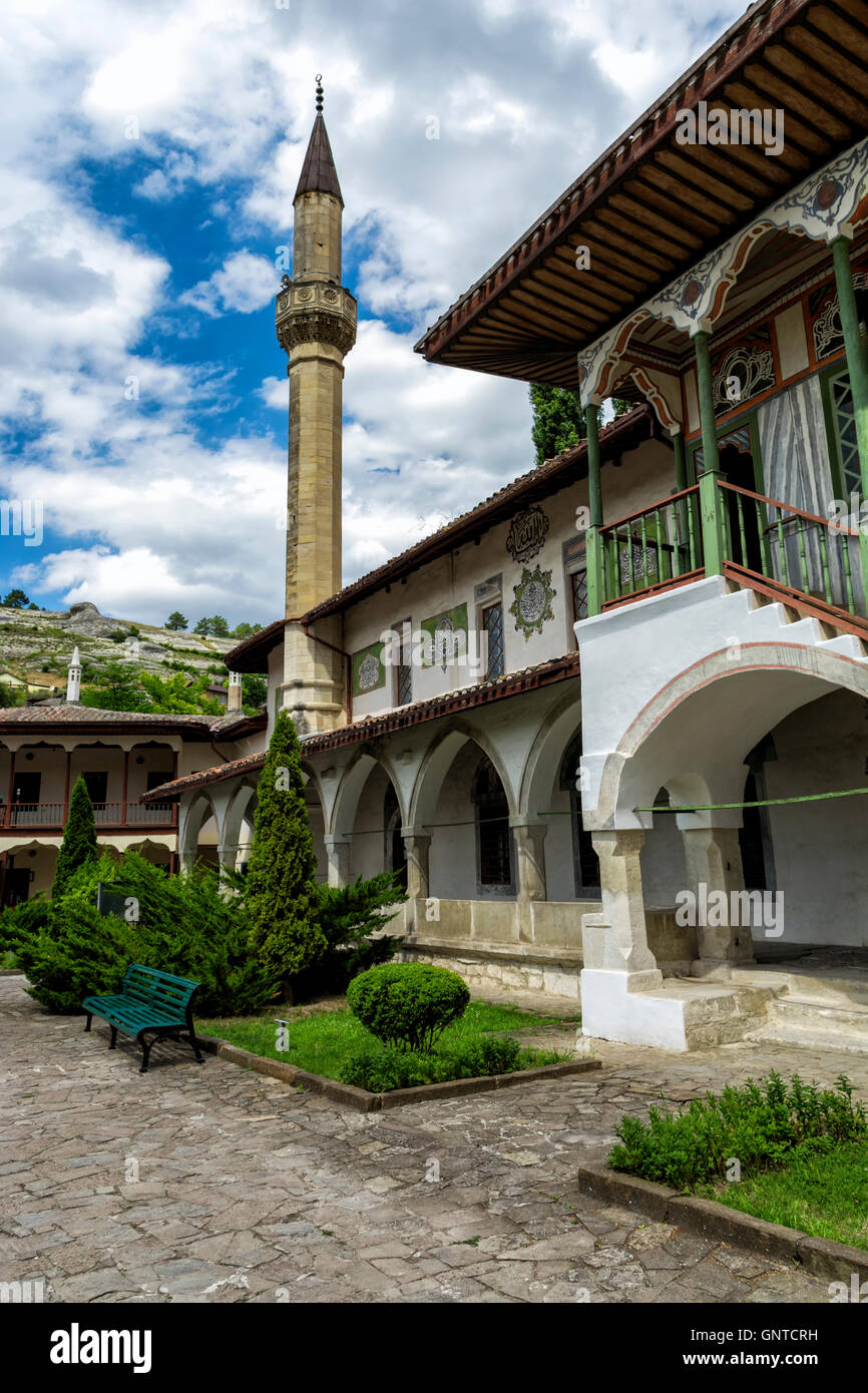 Khan's palace in Bakhchisarai. The Crimea. Stock Photo