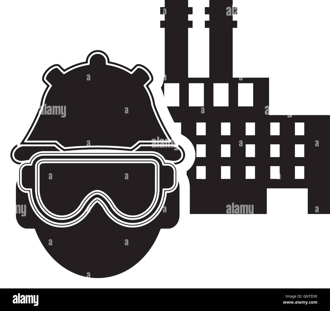 factory worker icon Stock Vector Image & Art - Alamy