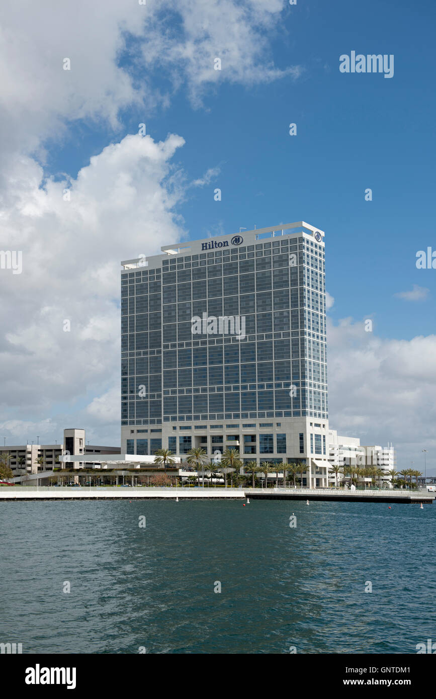 Hilton San Diego Bayfront Hotel, San Diego, California Stock Photo