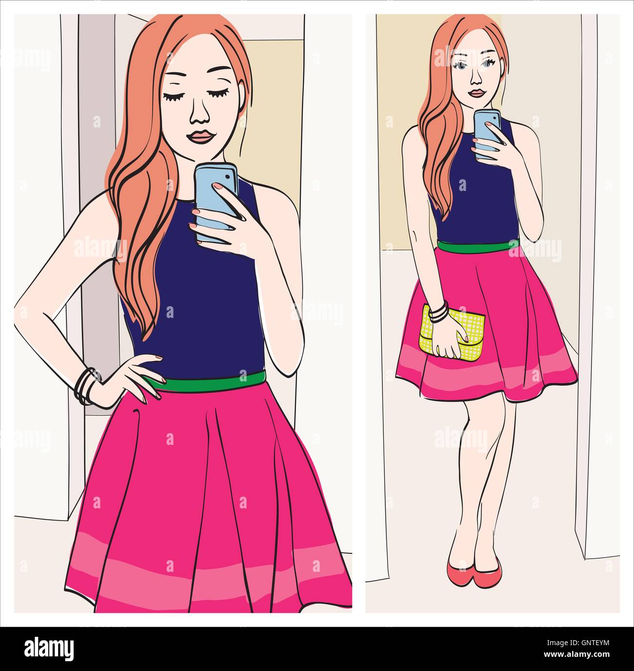 cute outfits for redheads