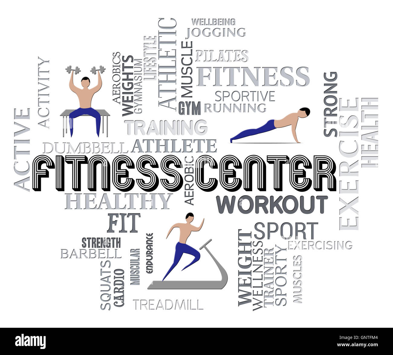 fitness-center-meaning-work-out-and-getting-fit-stock-photo-alamy