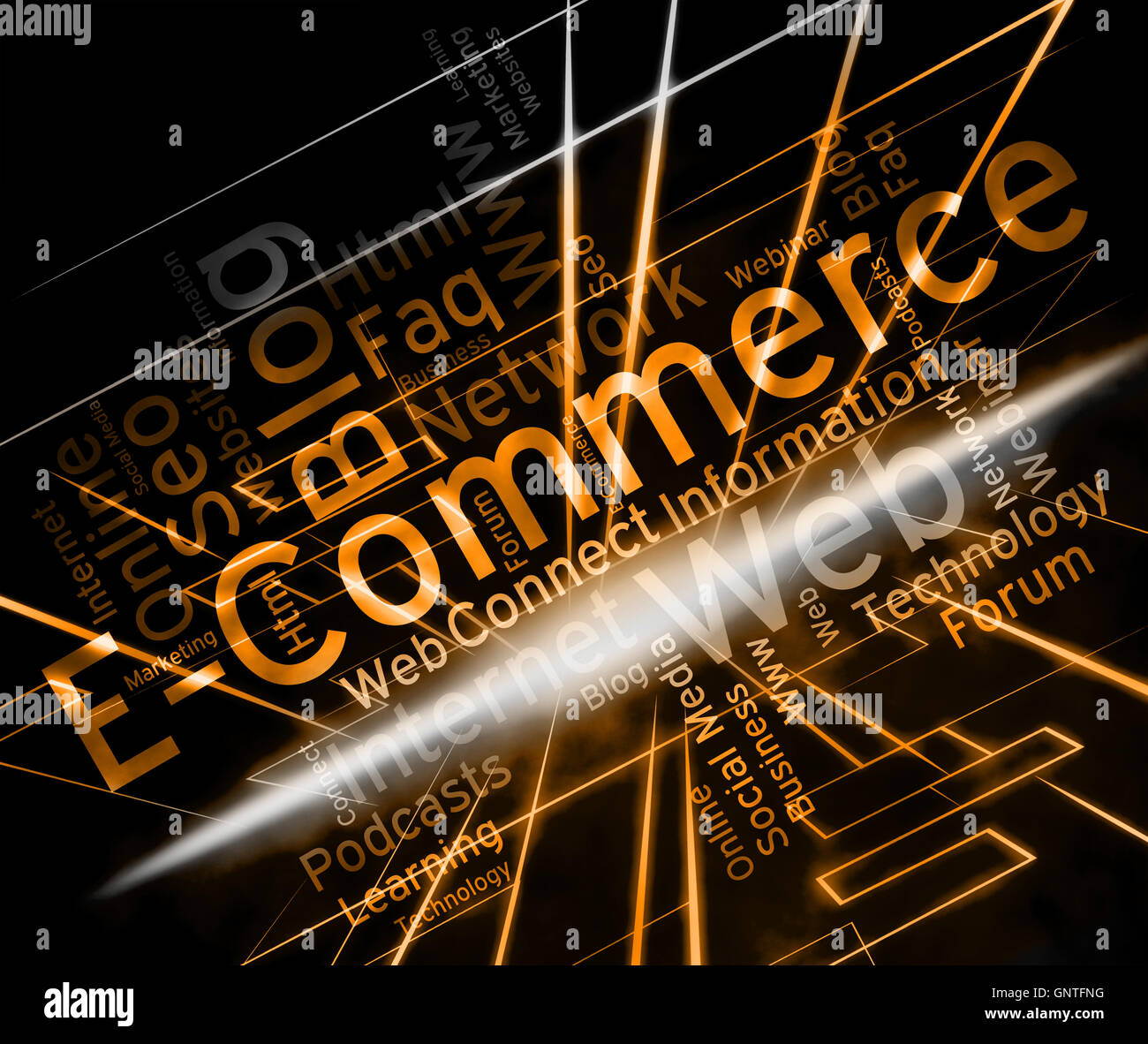Word Showing Online Businesses And Trade Stock Photo Alamy